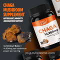 Cápsulas de cogumelos de cogumelos chaga